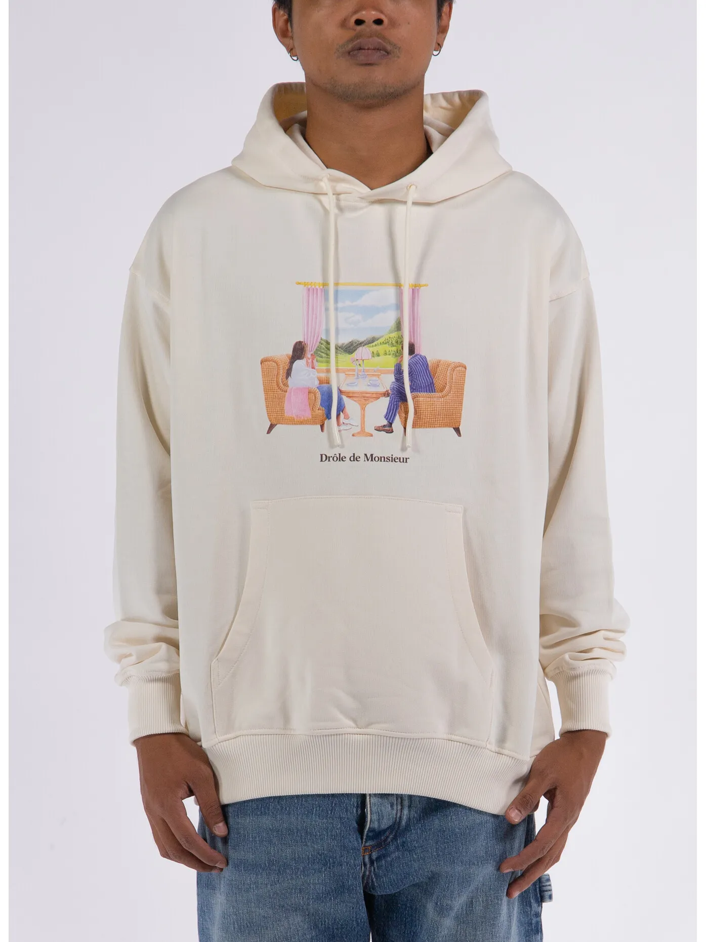     -DROLE DE MONSIEUR    -FELPA HOODIE VOYAGE-