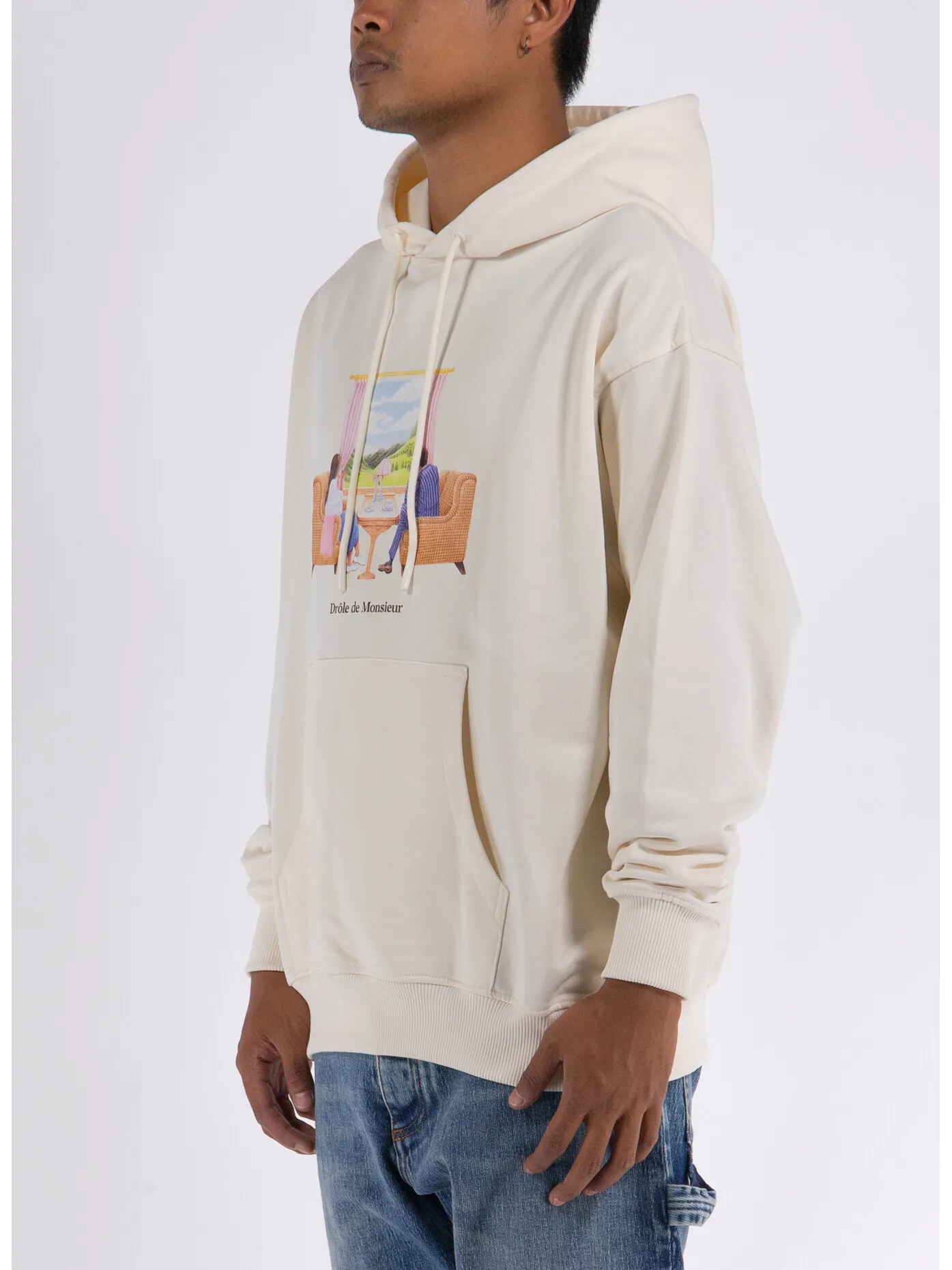     -DROLE DE MONSIEUR    -FELPA HOODIE VOYAGE-