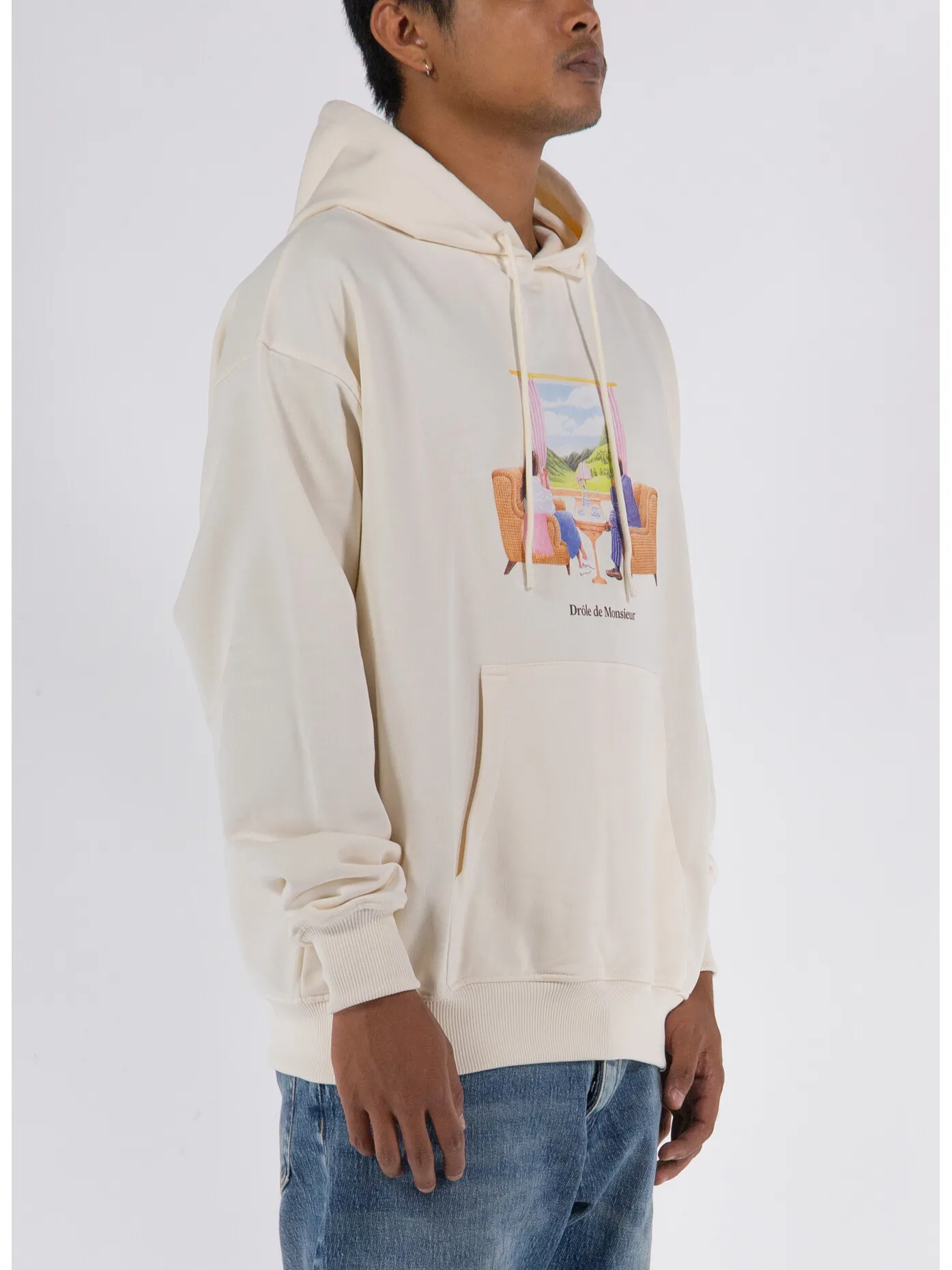     -DROLE DE MONSIEUR    -FELPA HOODIE VOYAGE-