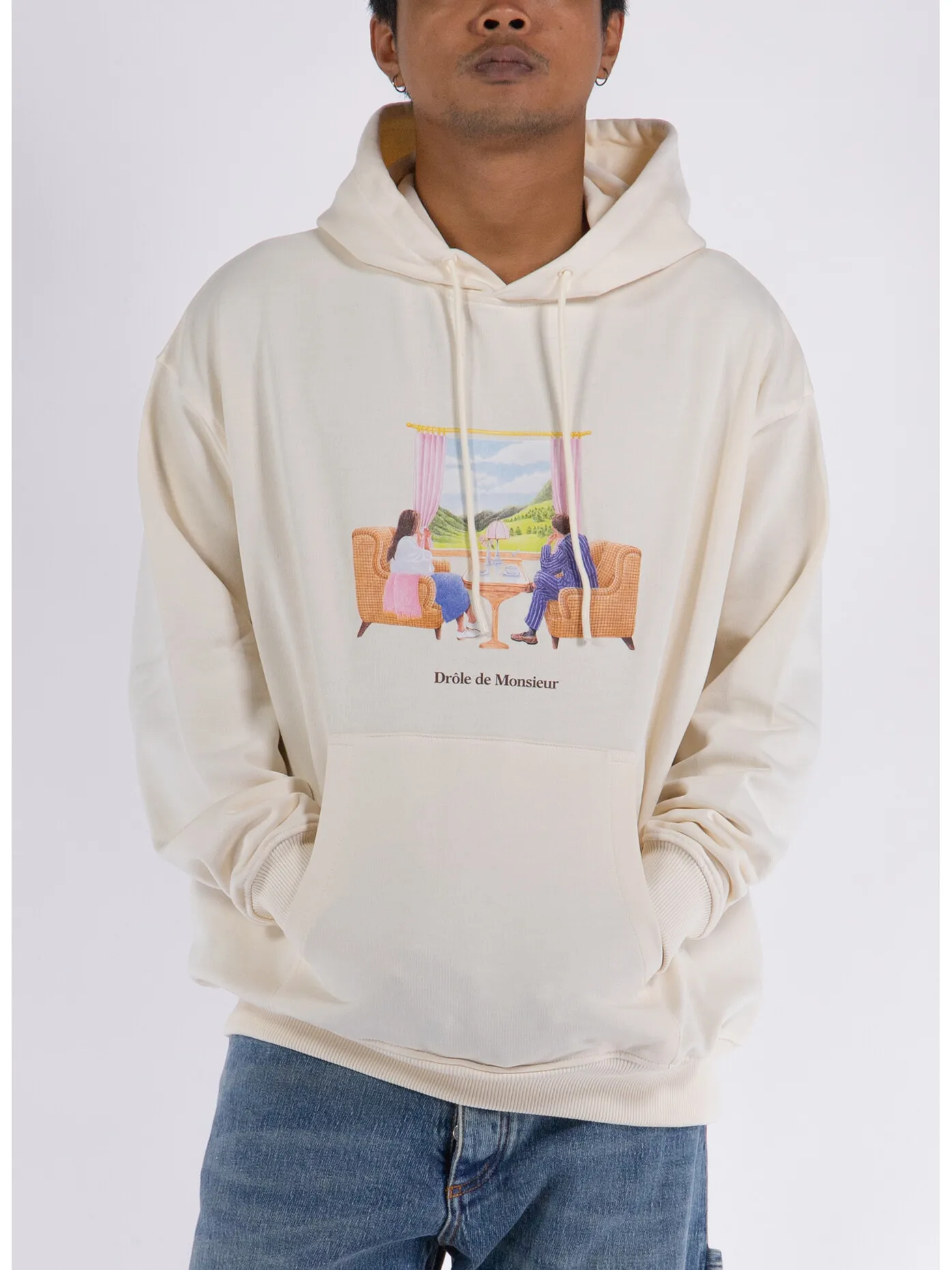     -DROLE DE MONSIEUR    -FELPA HOODIE VOYAGE-
