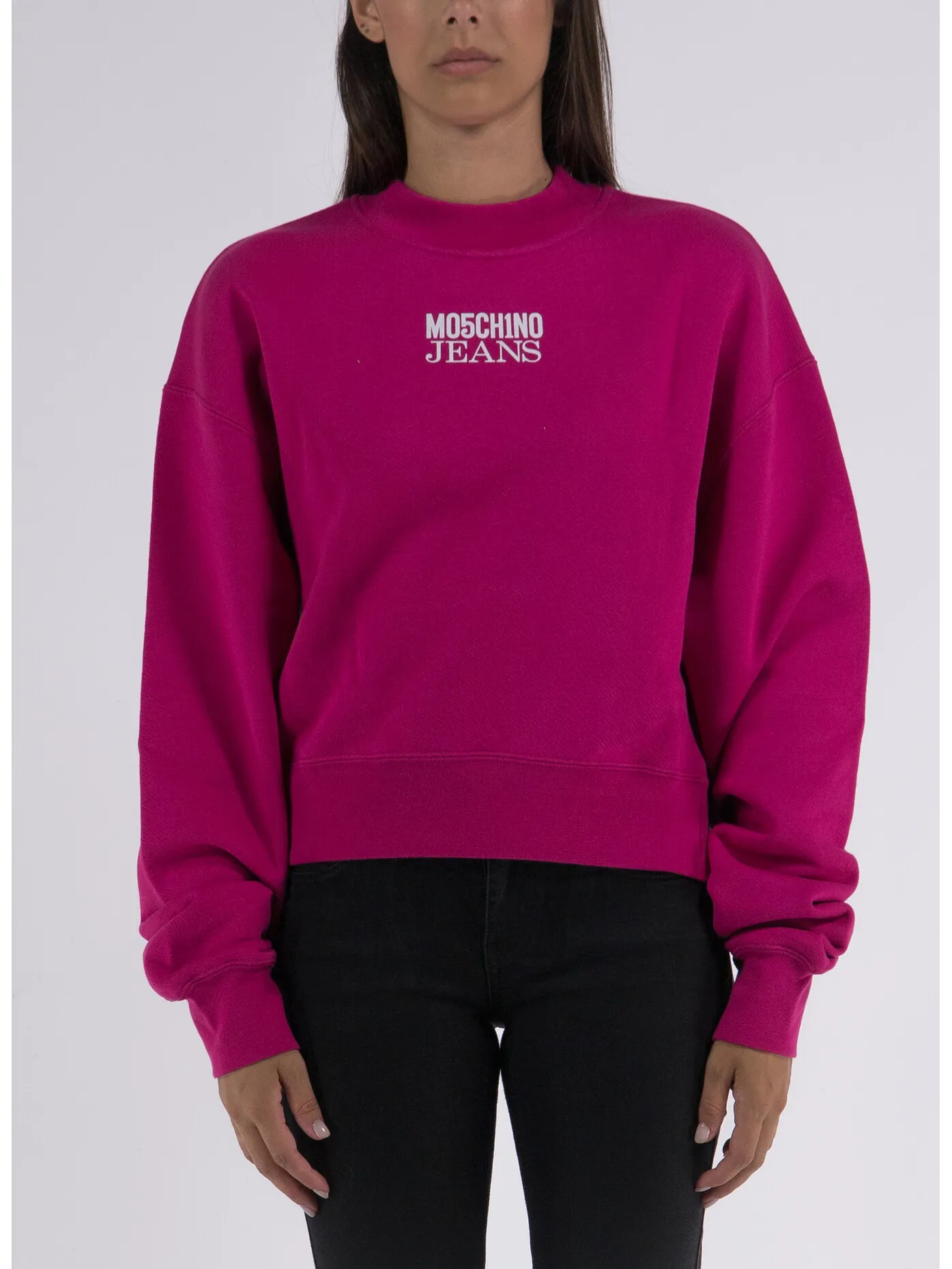     -MOSCHINO JEANS    -FELPA OVERSIZED-