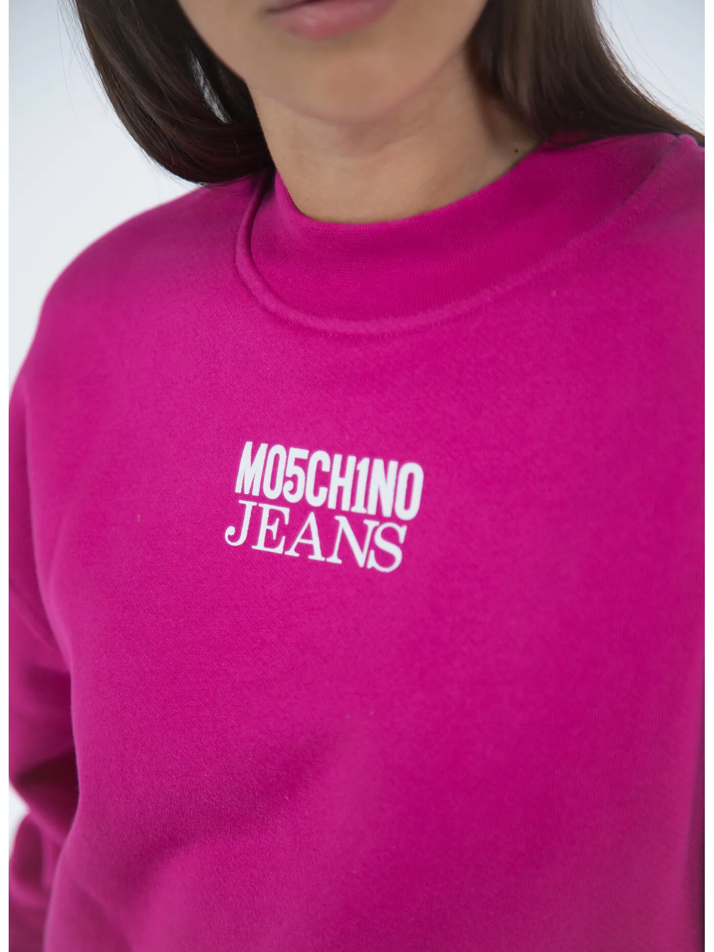     -MOSCHINO JEANS    -FELPA OVERSIZED-