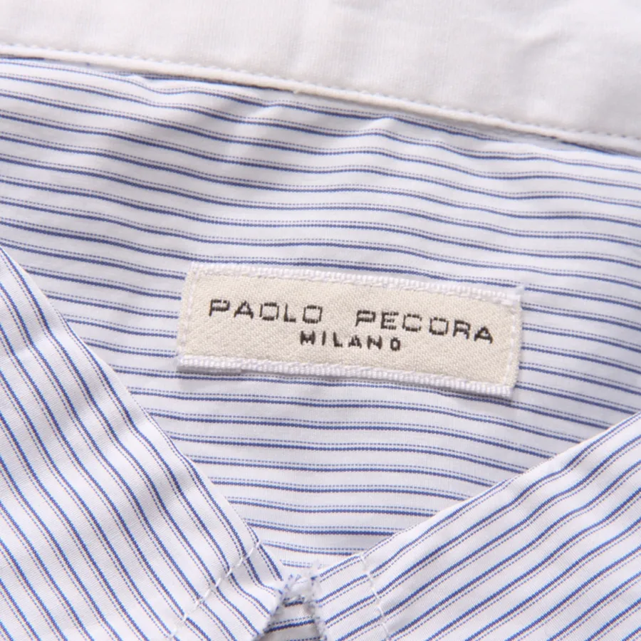 2826AS camicia uomo PAOLO PECORA man shirt blue
