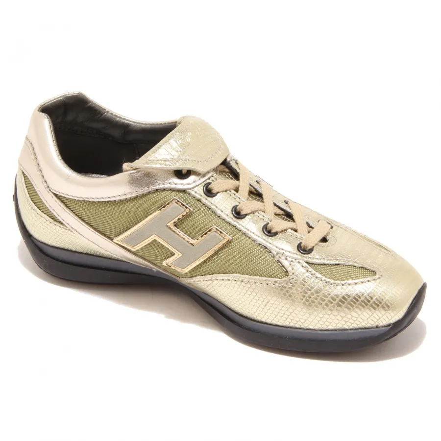36745 sneaker HOGAN Oro scarpa bimba shoes kids
