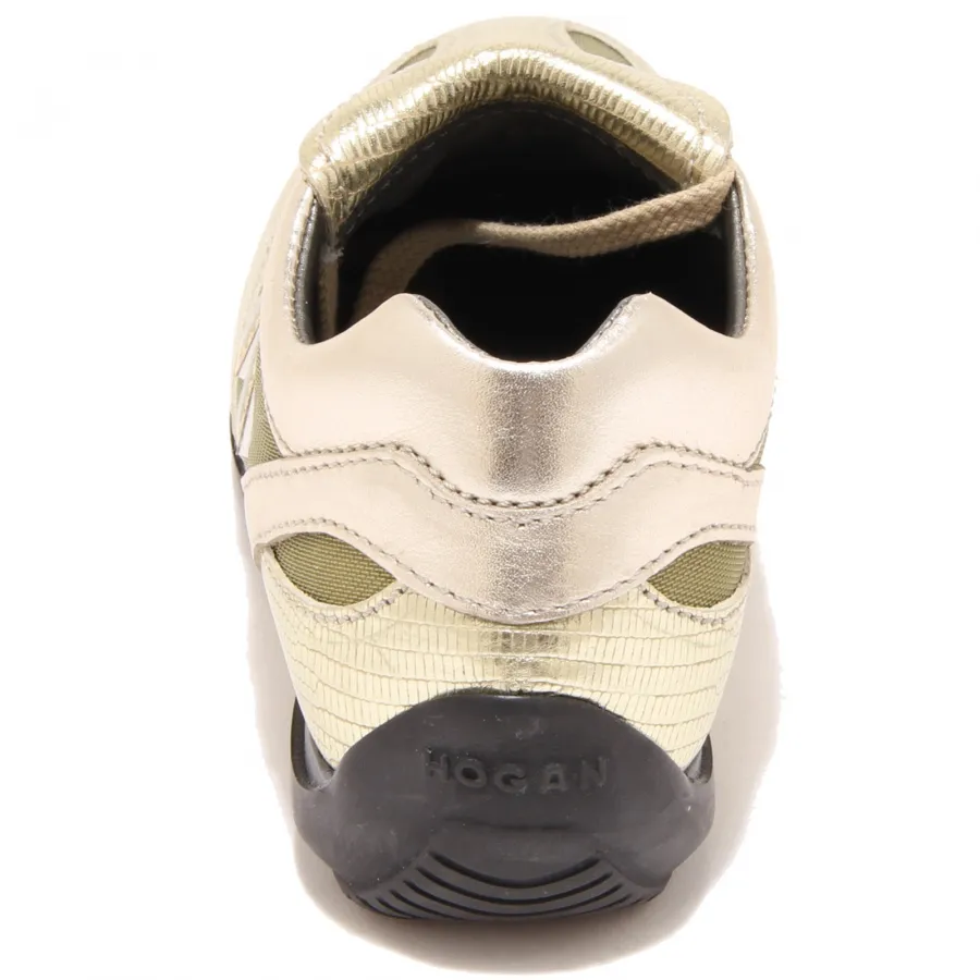 36745 sneaker HOGAN Oro scarpa bimba shoes kids