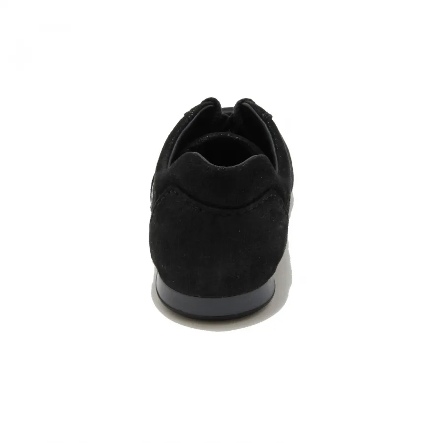 36765 sneaker HOGAN OLYMPIA scarpa nera bimba shoes kids