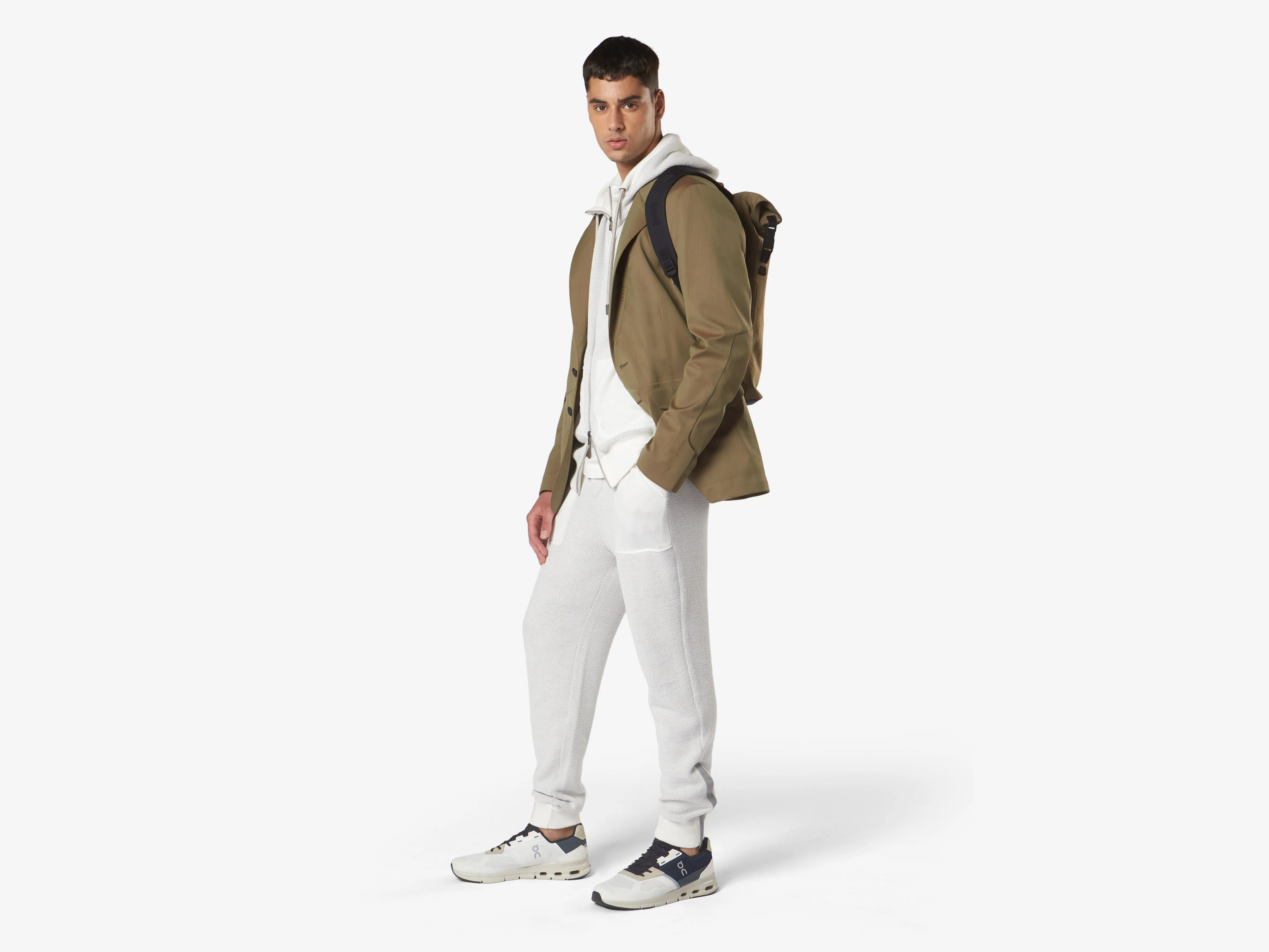 3D Knitted Jogger Long
