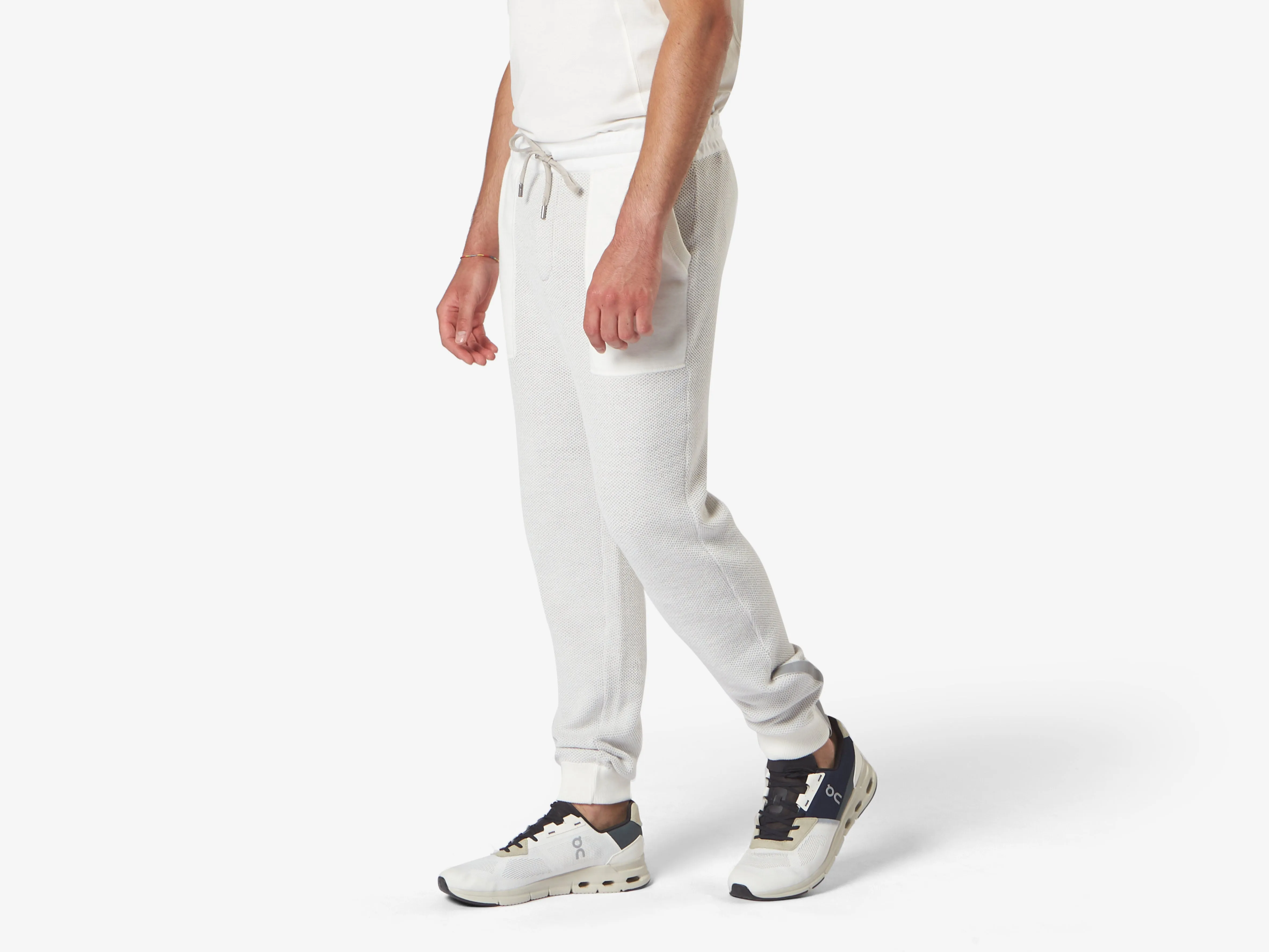 3D Knitted Jogger Long