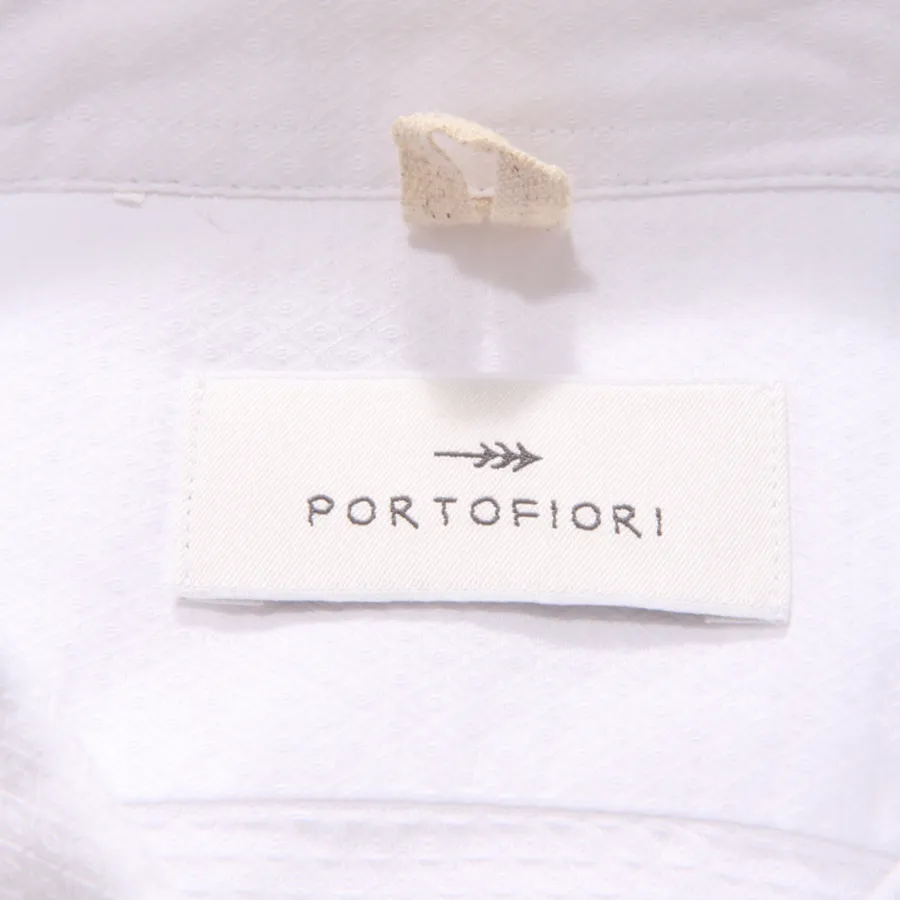 5236AZ CAMICIA UOMO PORTOFIORI GERANIO MAN TEXTURED SHIRT