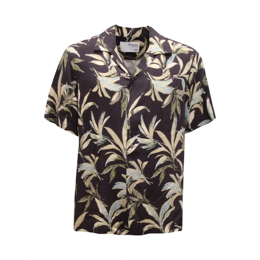 8799AZ CAMICIA UOMO SELECTED NOA REGULAR MAN TENCEL/LINEN SHIRT