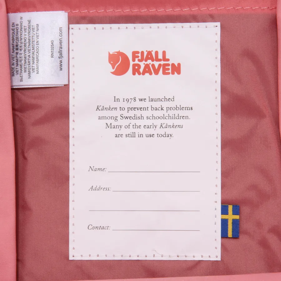9395AO mini zaino donna FJÄLLRÄVEN woman cm 21x 27 backpack