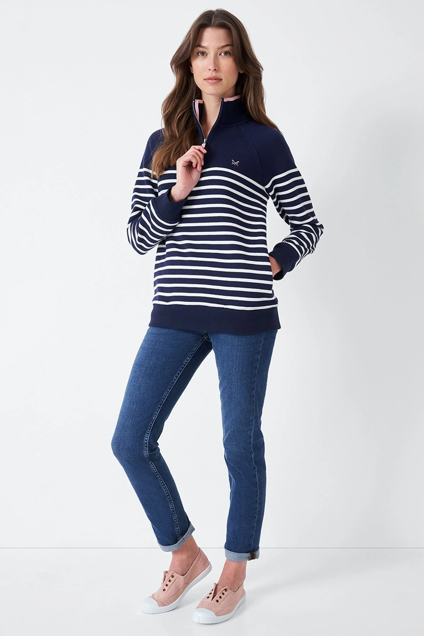 Abbigliamento equipaggio Felpa half zip
