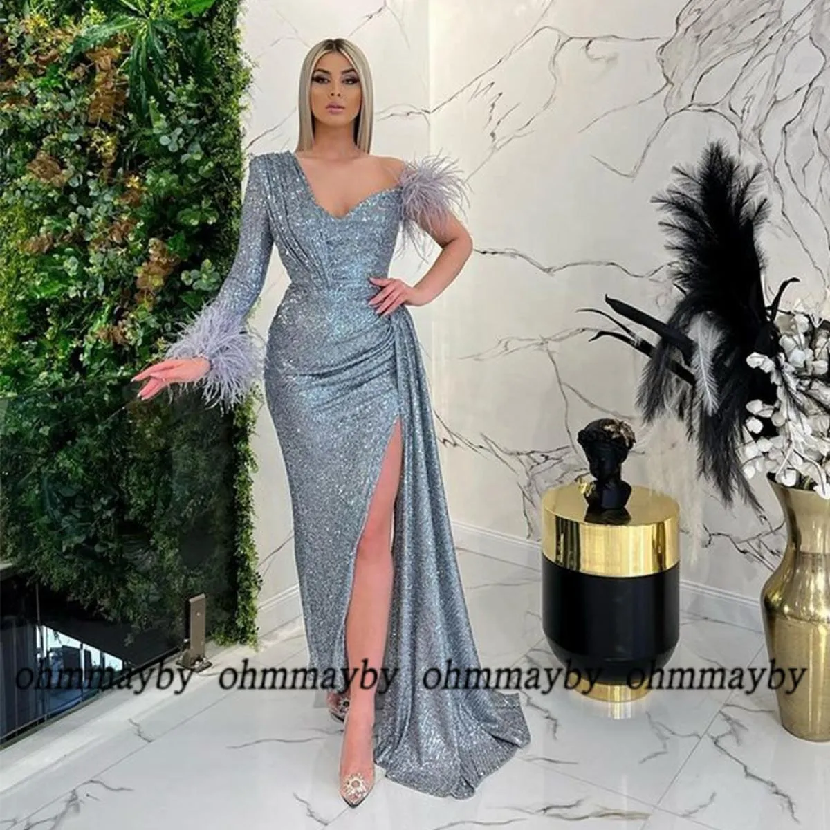 Abiti da sposa da sera Abito da sera Glitter Abito da sera da donna Abito da sera Abiti da sera