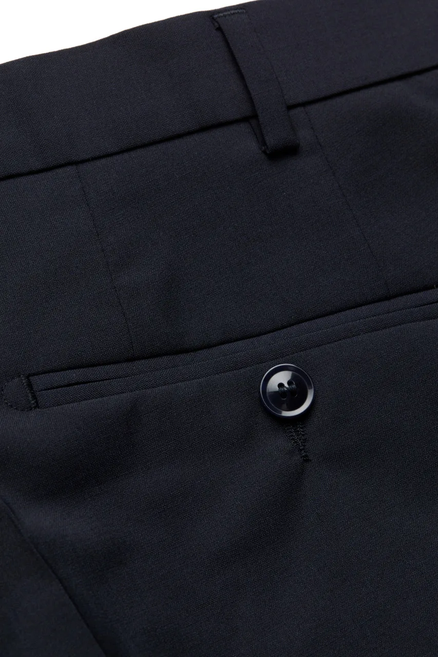 Abito blu digel in lana stretch easywool modern fit