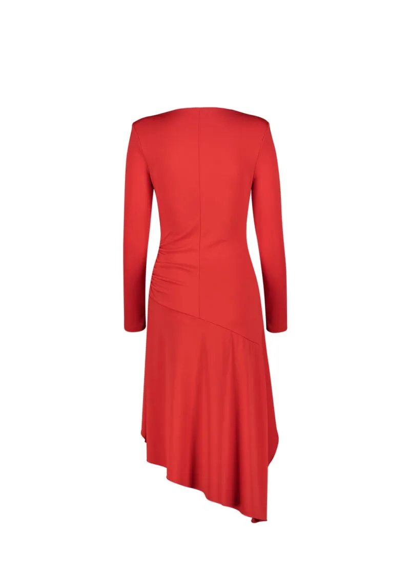 Abito rosso da donna