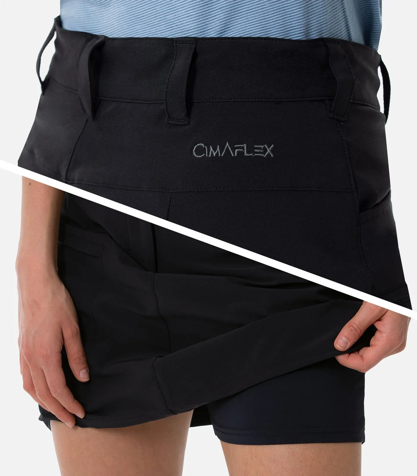 ACACIA- Donna Gonna pantalone elasticizzata