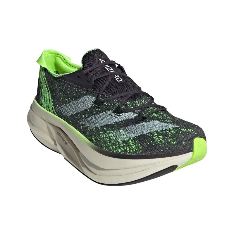 ADIDAS Adizero Prime X 2 Nero Verde Bianco - Scarpe Running Uomo