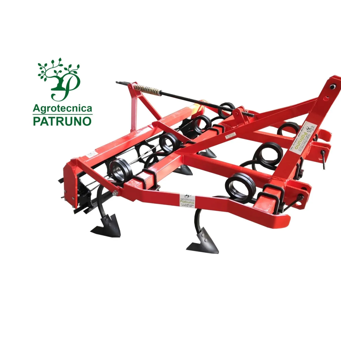 Agrotecnica Patruno Srl » Tiller 7 molle con erpice a rullo