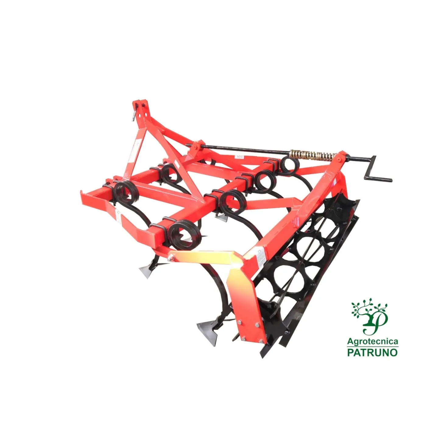 Agrotecnica Patruno Srl » Tiller 7 molle con erpice a rullo