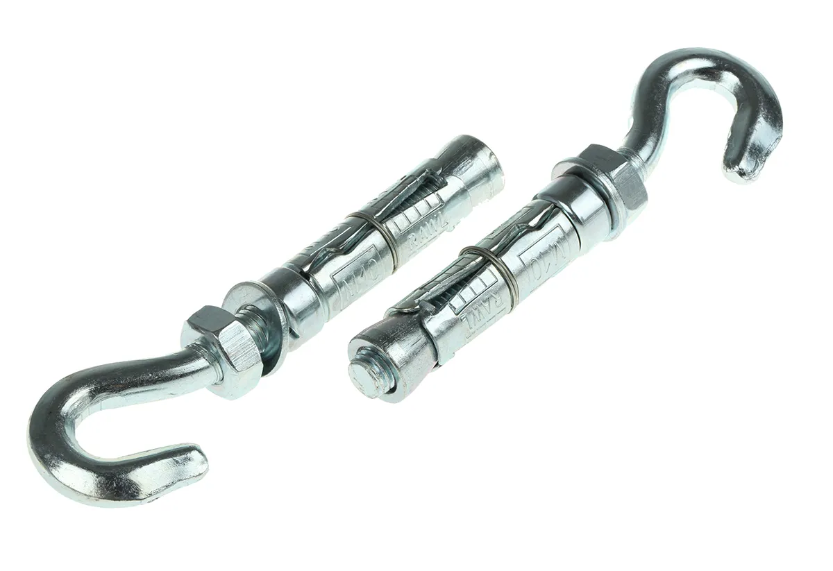 Ancoraggio per muro RawlPlug in Acciaio M10, Ø foro di fissaggio 16mm, L 120mm