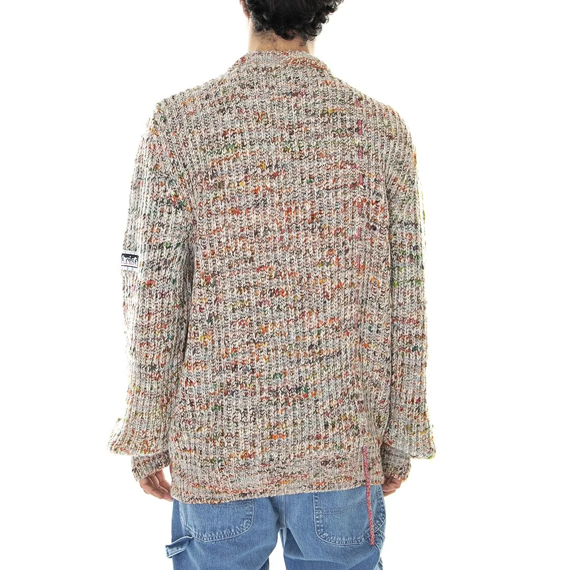 ARIES Military Space - Maglione Girocollo Uomo Multicolore    