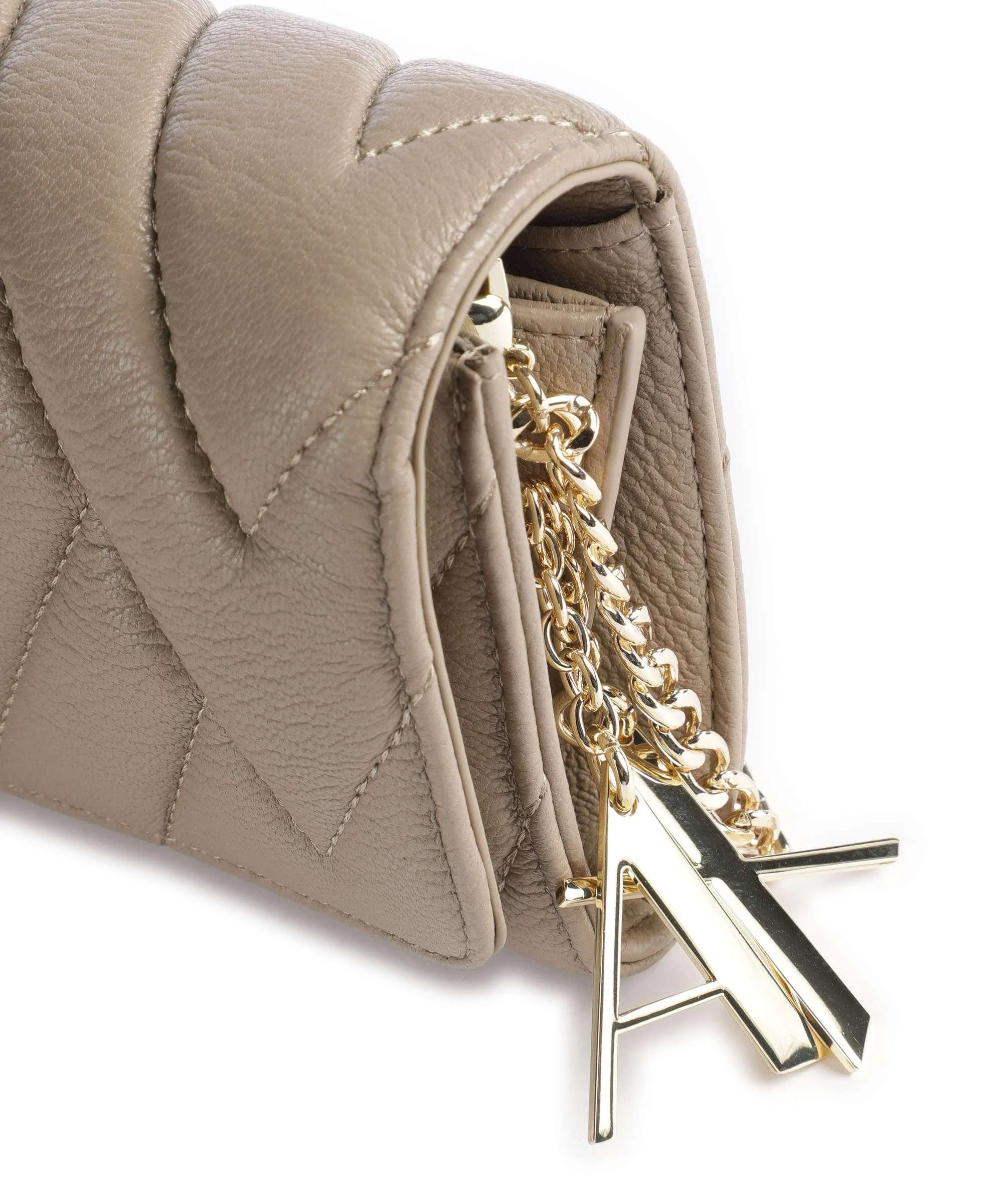  Armani Exchange Borsa a tracolla pelle sintetica taupe  