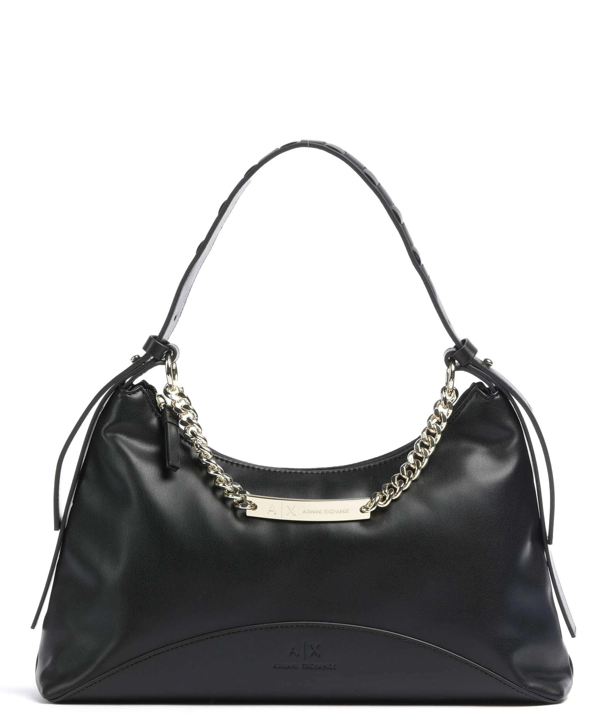 Armani Exchange Borsa hobo pelle sintetica nero  