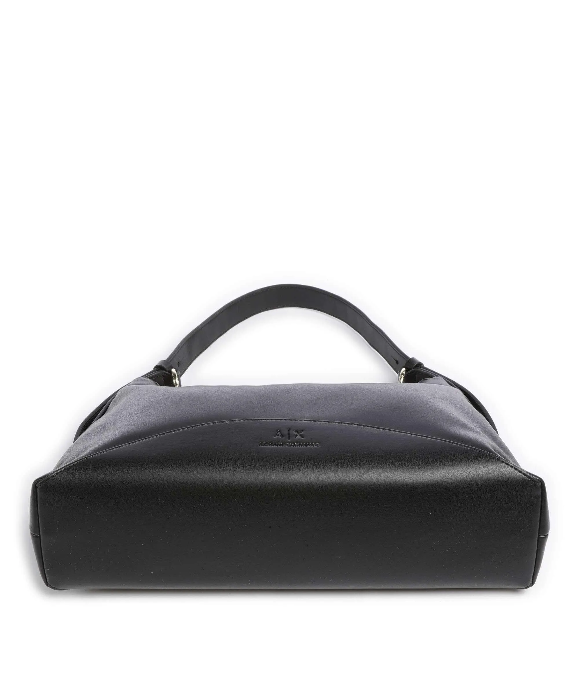  Armani Exchange Borsa hobo pelle sintetica nero  