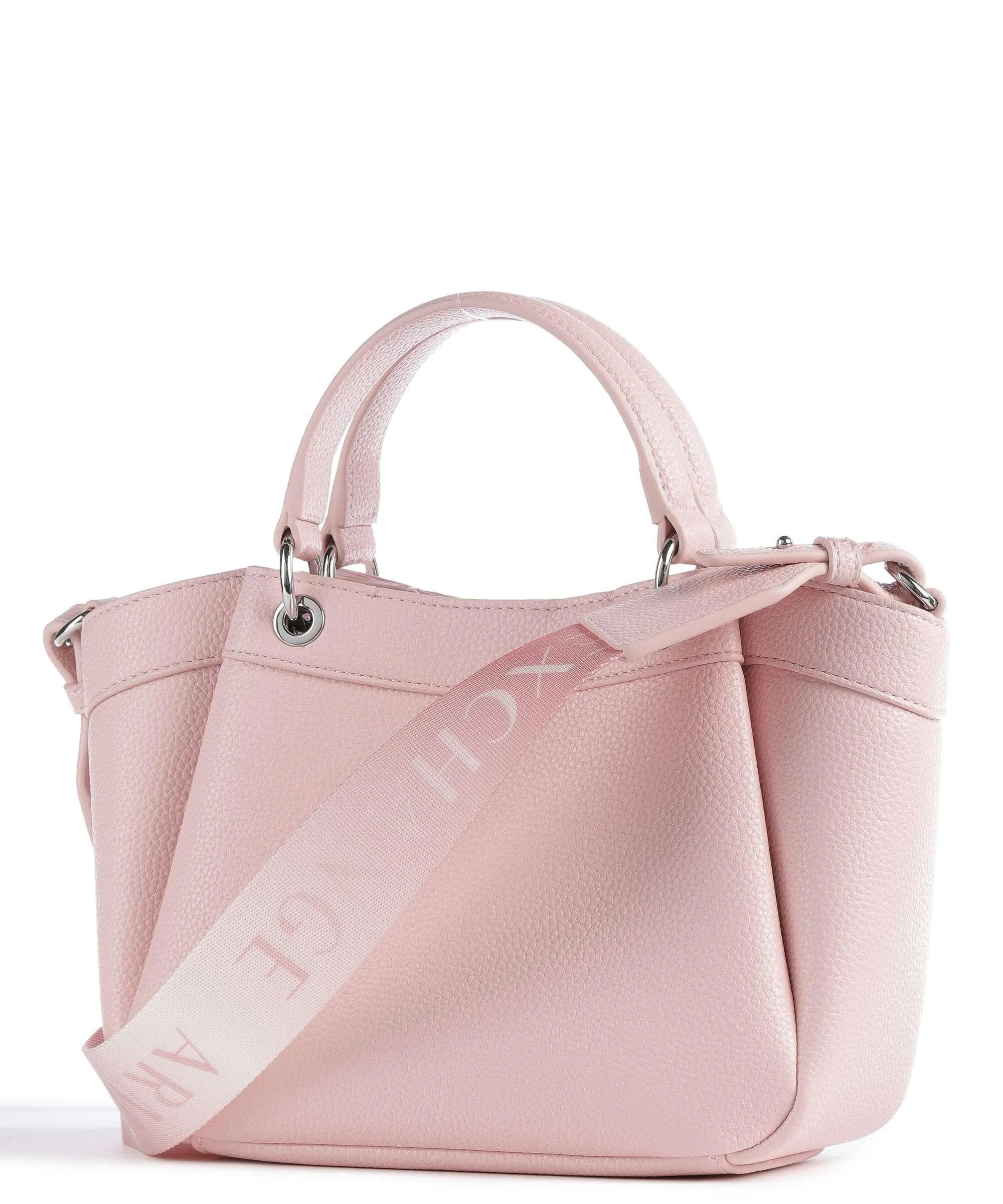  Armani Exchange Wave S Borsa a mano pelle sintetica rosa  