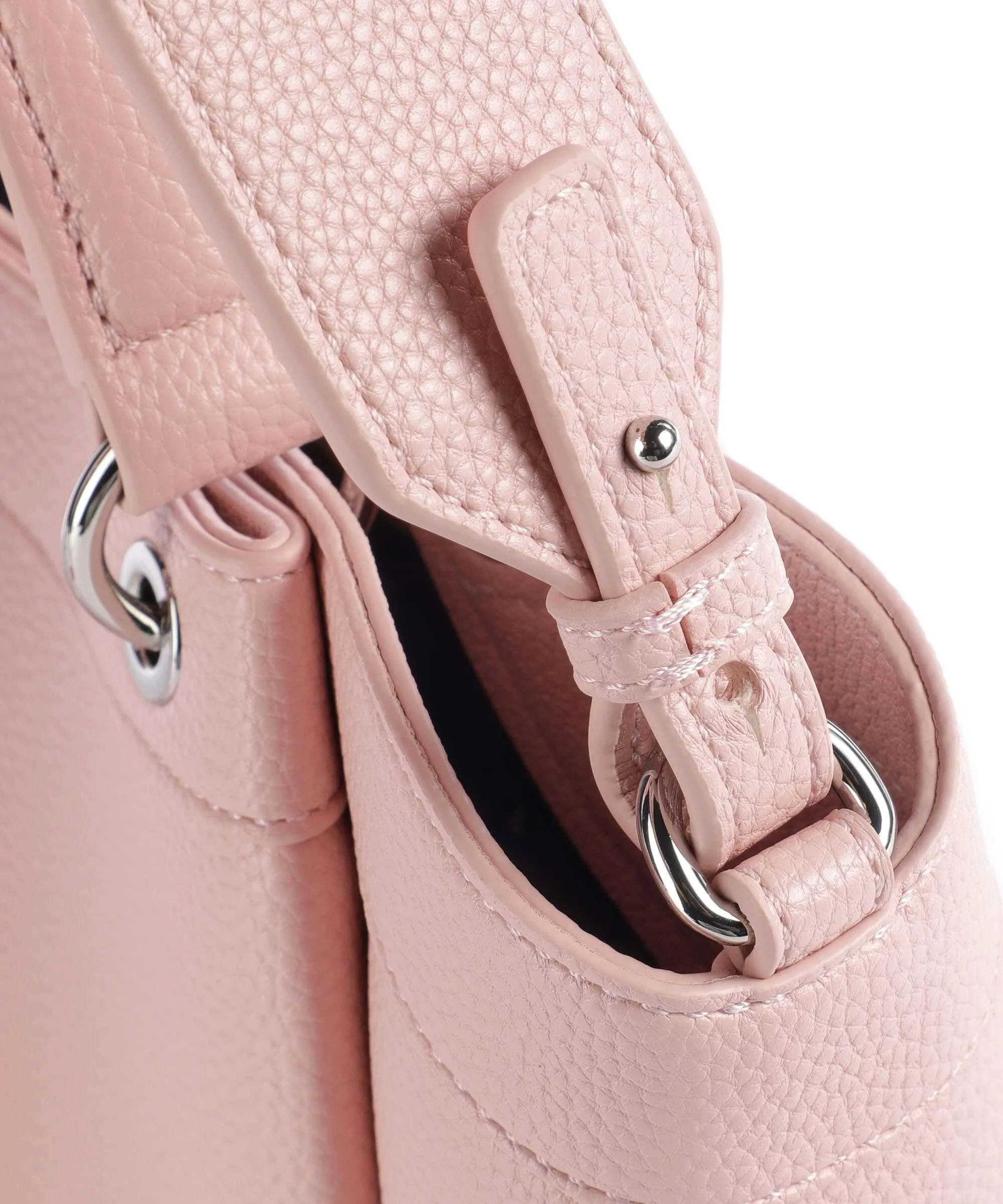  Armani Exchange Wave S Borsa a mano pelle sintetica rosa  