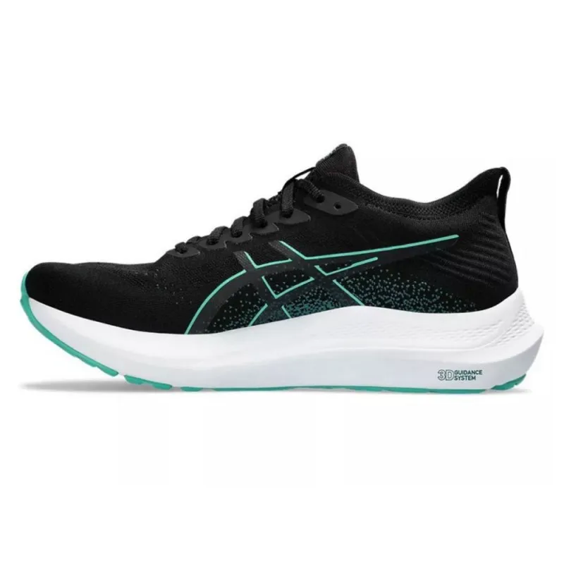 Asics Gt-2000 12 Mk Nero Verde Bianco - Scarpe Running Donna