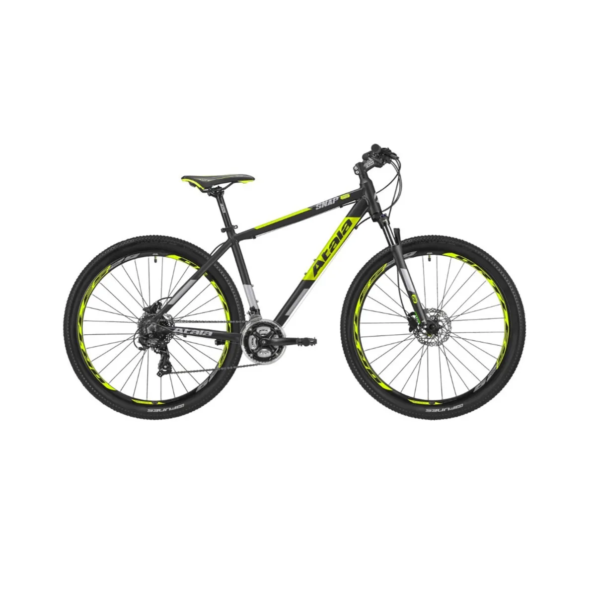 Atala bici mtb 29 snap 21v nero giallo misura m