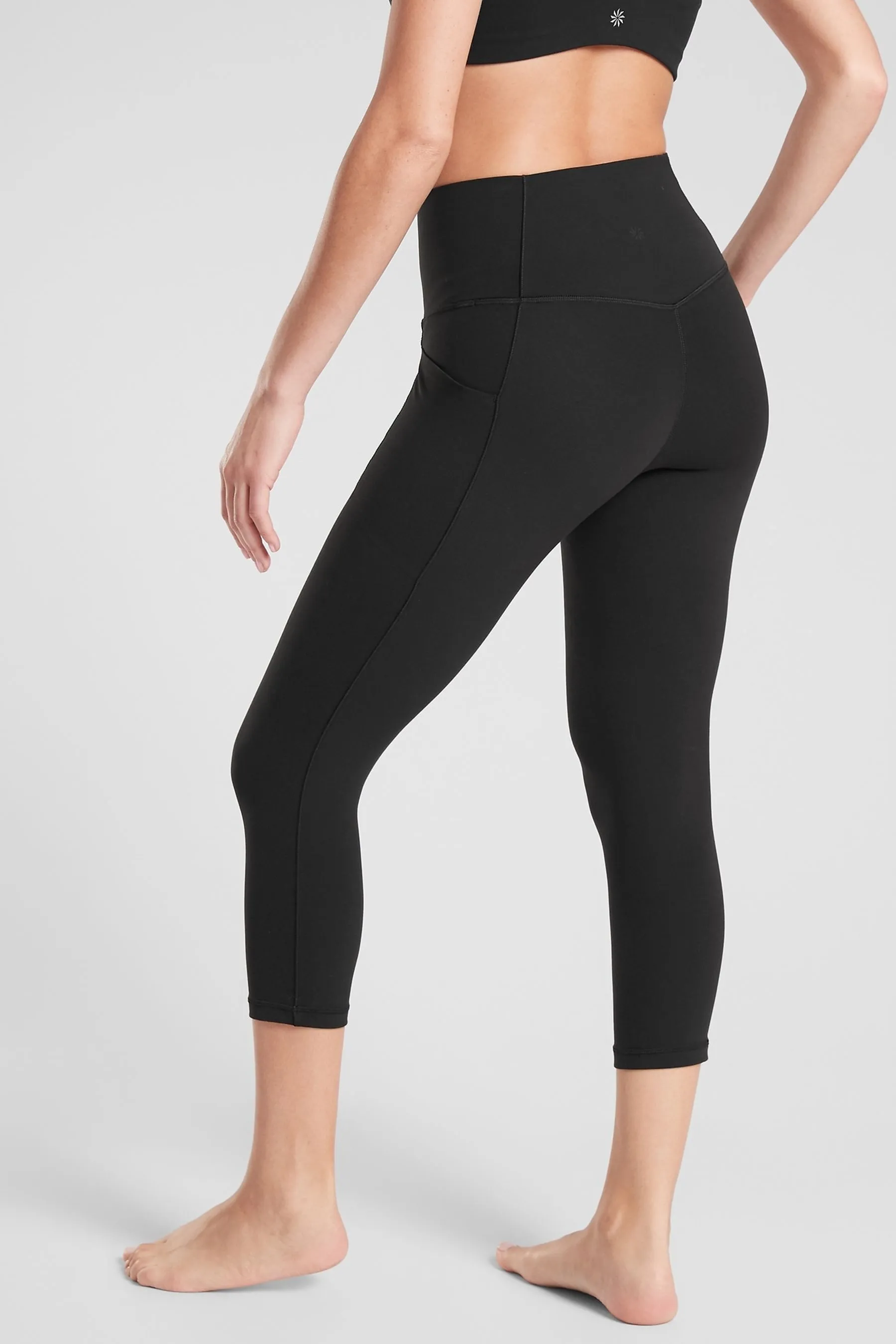 Athleta Salutation Leggings tascabili a vita alta    