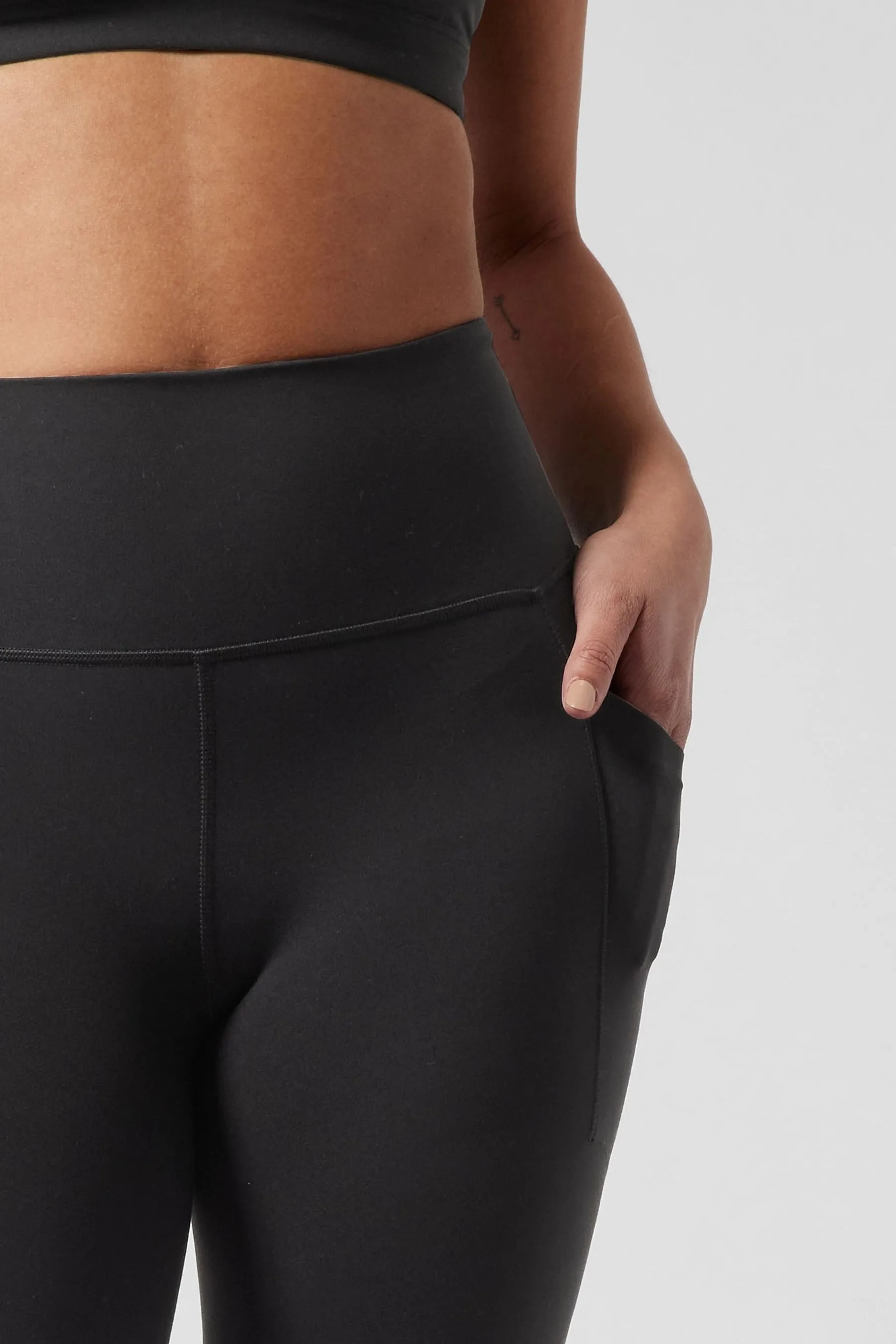 Athleta Salutation Leggings tascabili a vita alta    