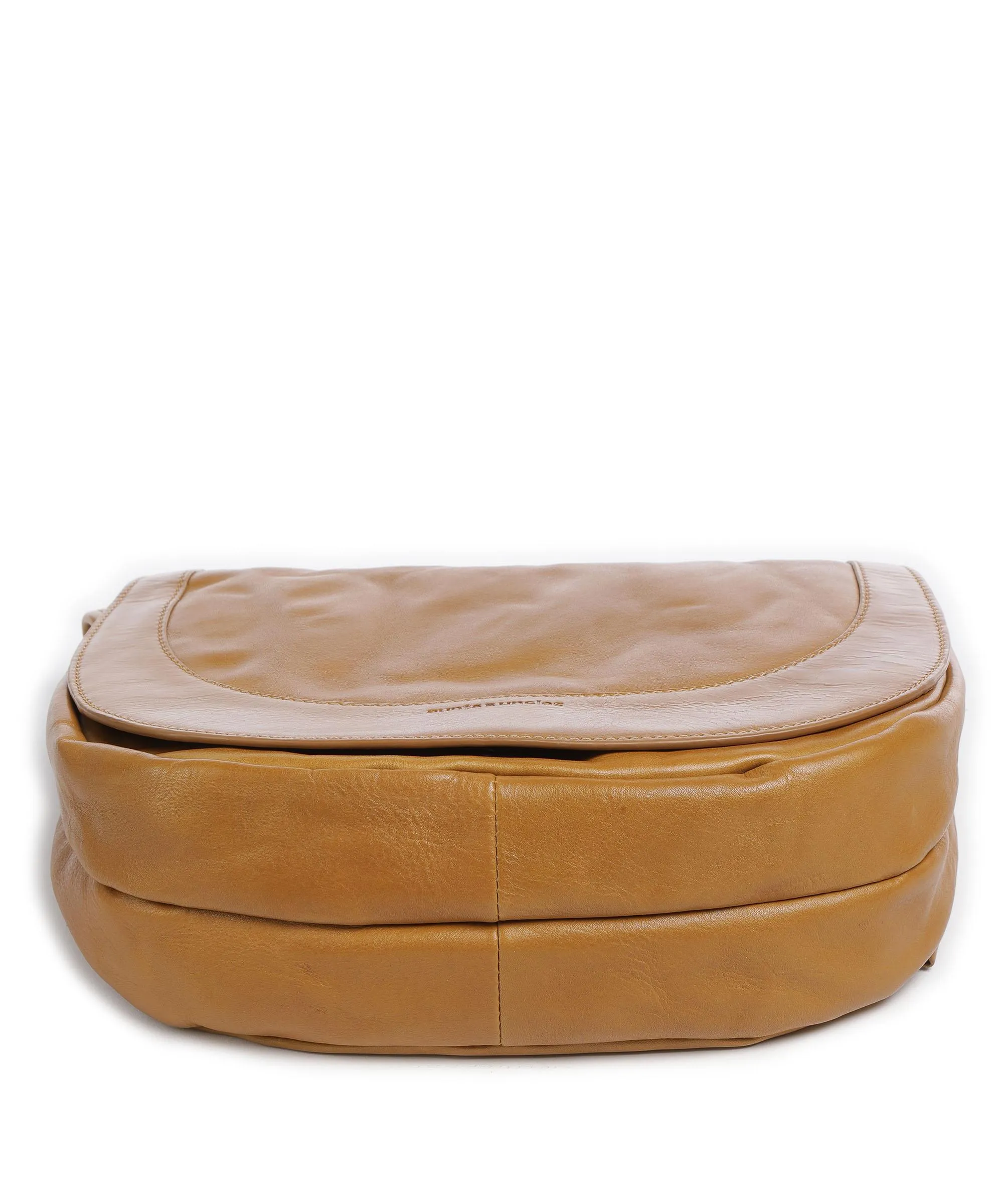  Aunts & Uncles Grandma's Luxury Club Mrs. Cheesecake Borsa a tracolla pelle di vacchetta grana giallo  