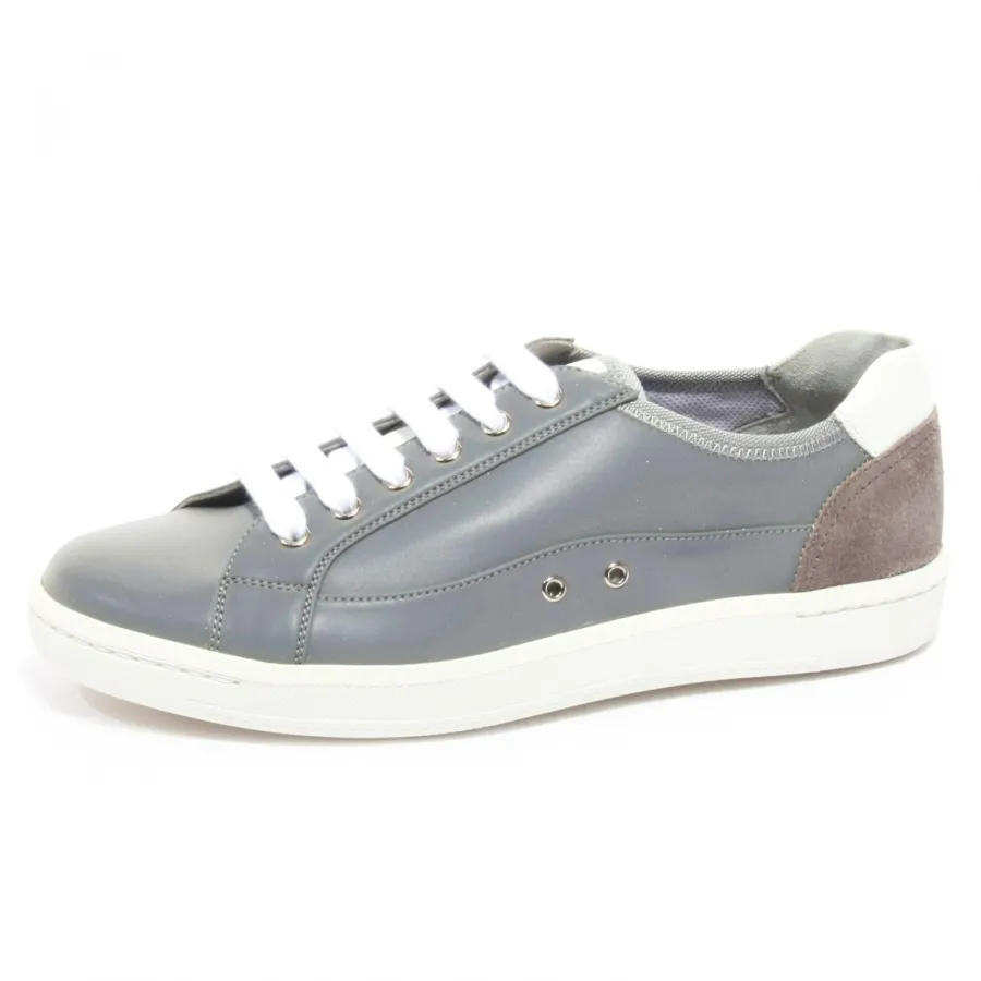 B2346 sneaker uomo CAR SHOE KUE  TESSUTO  reflex shoe man CANGIANTE