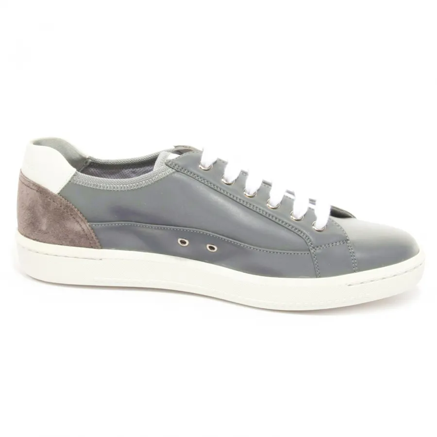 B2346 sneaker uomo CAR SHOE KUE  TESSUTO  reflex shoe man CANGIANTE