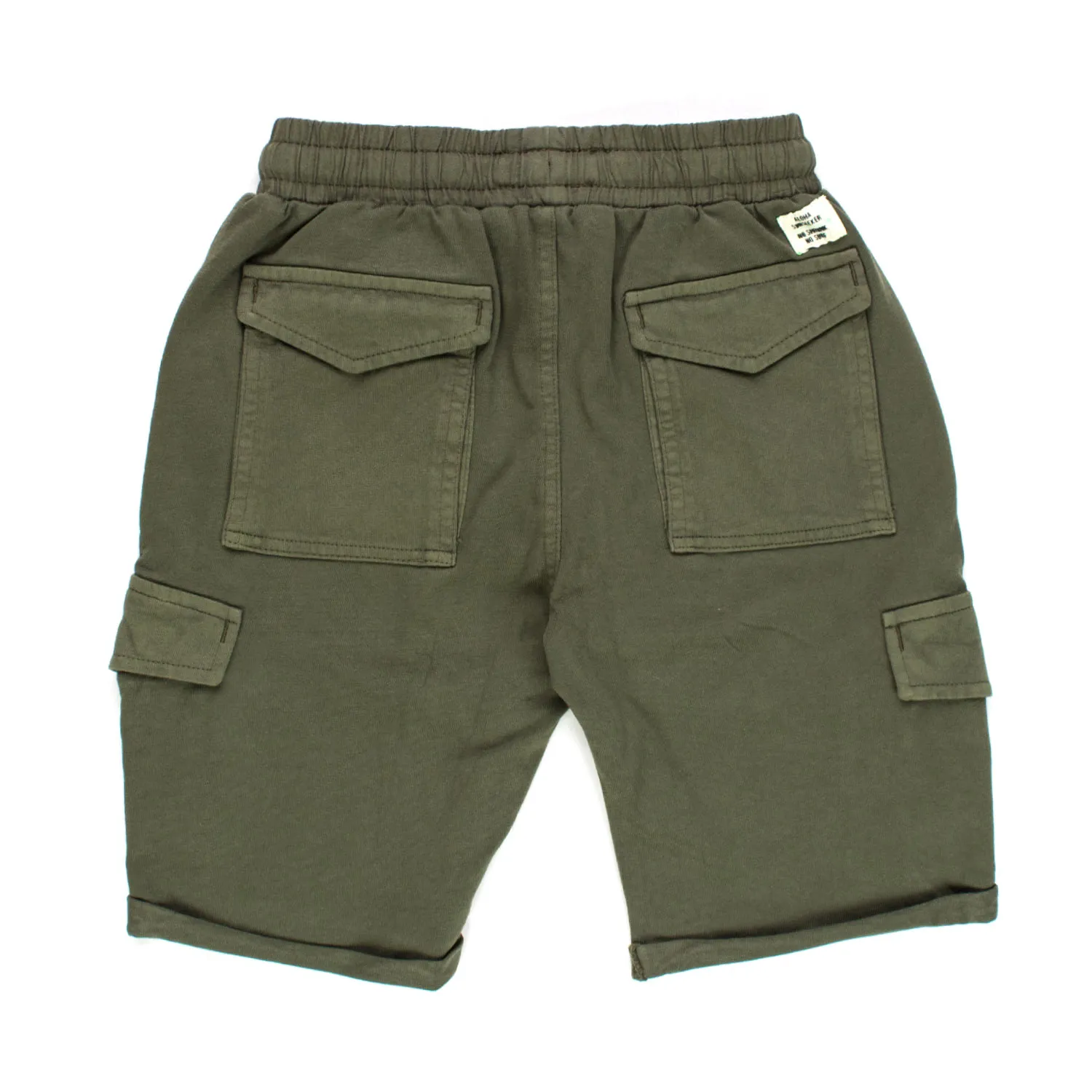 Bermuda Verde Oliva Bambino Teen