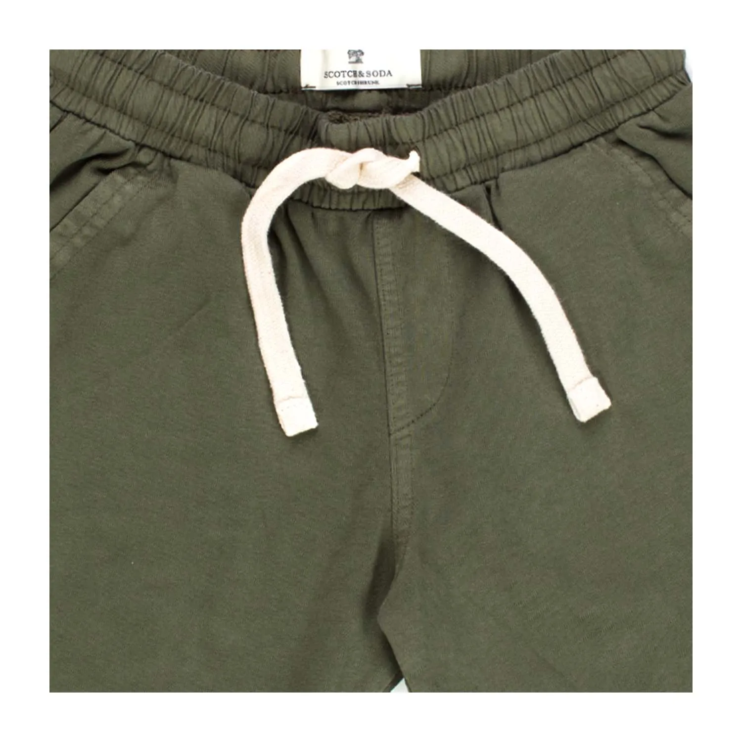 Bermuda Verde Oliva Bambino Teen