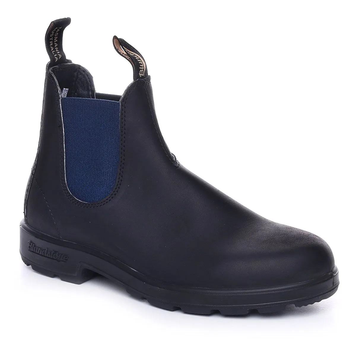 Blundstone 1917 Boots Leather Unisex Black Navy