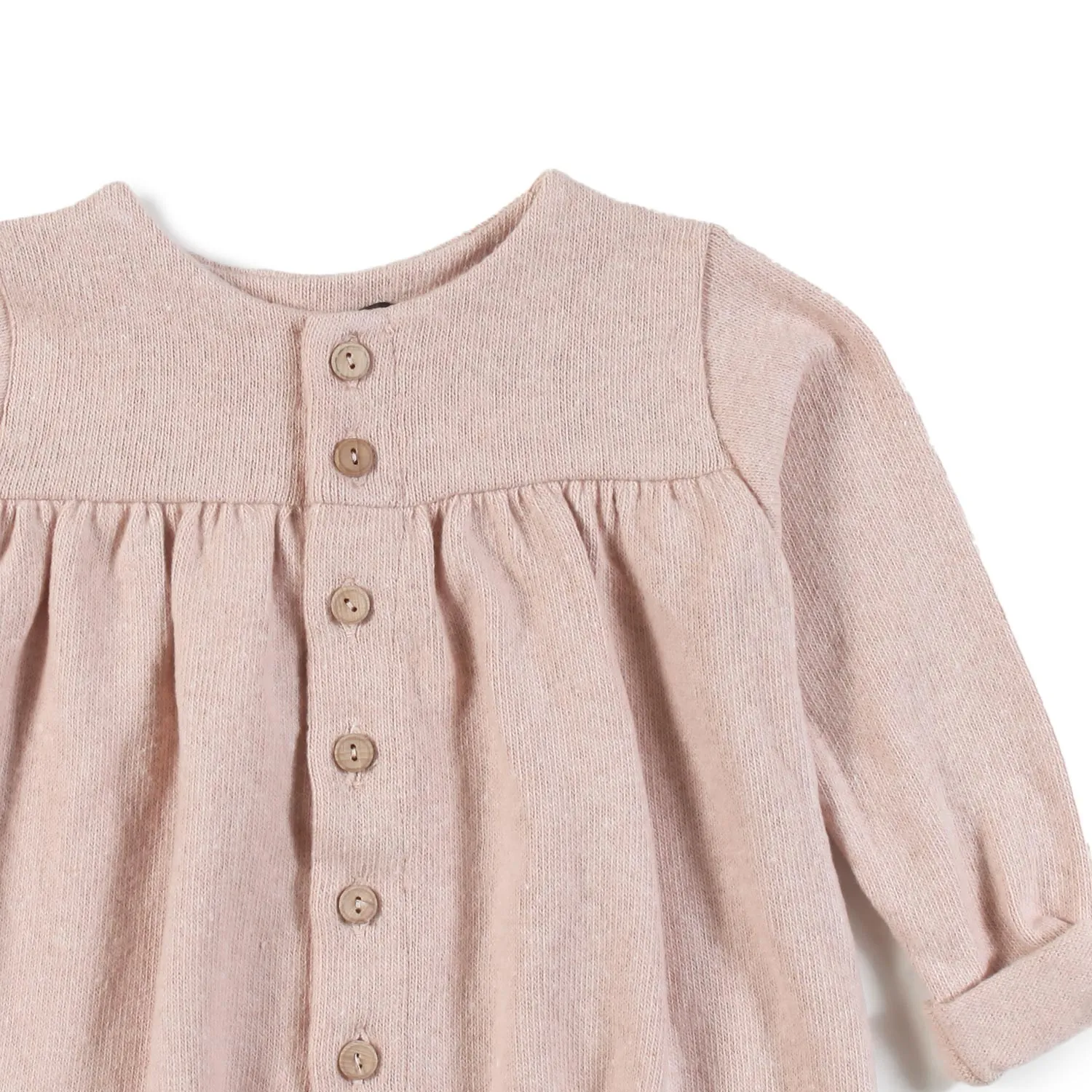 Blusa Agnes Rosa Chiaro Neonata