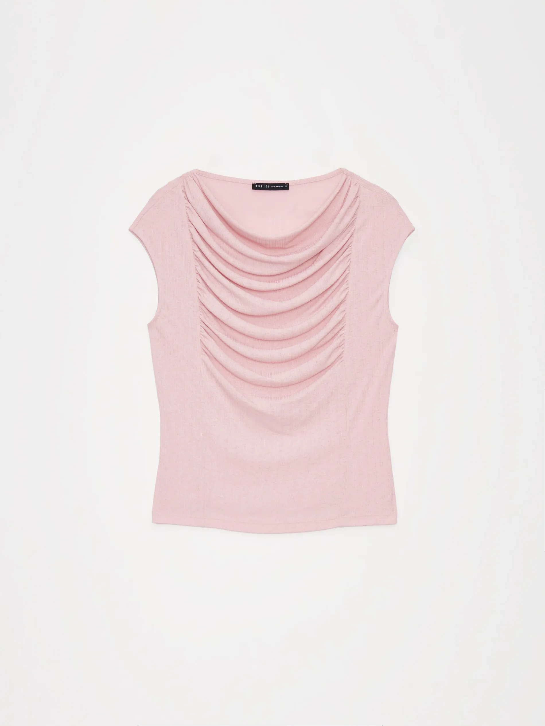 Blusa con arricciatura