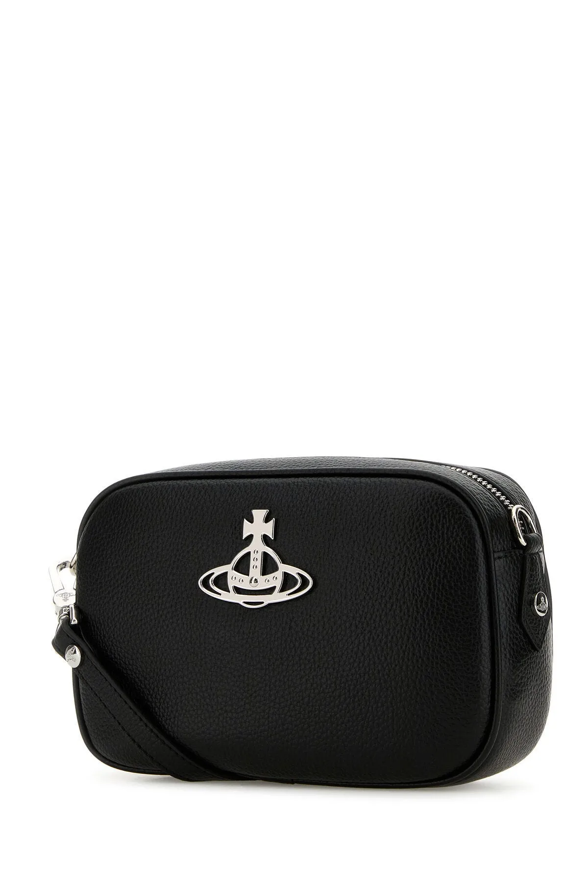 Borsa a tracolla Anna in similpelle nera    