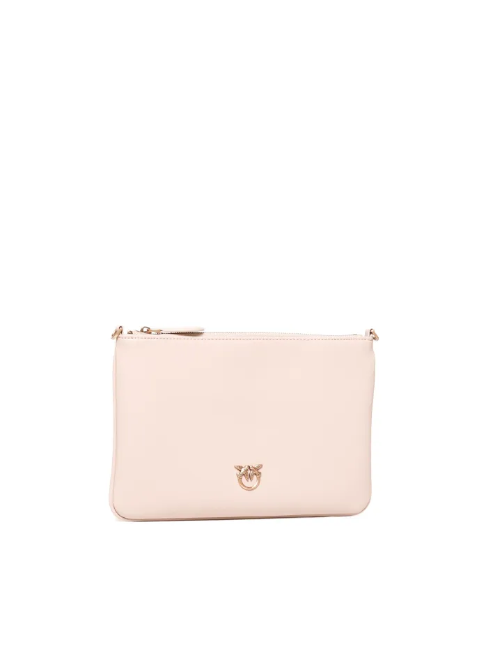 BORSA A TRACOLLA CON PLACCA LOGO