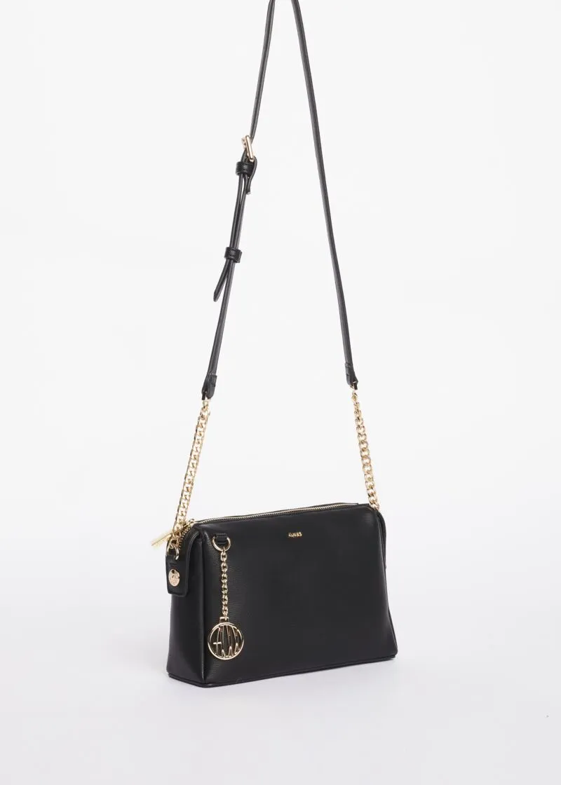 Borsa crossbody effetto pelle