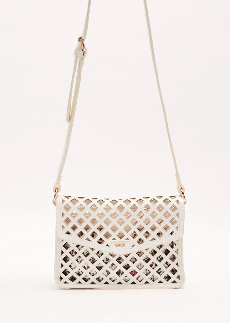 Borsa crossbody laserata