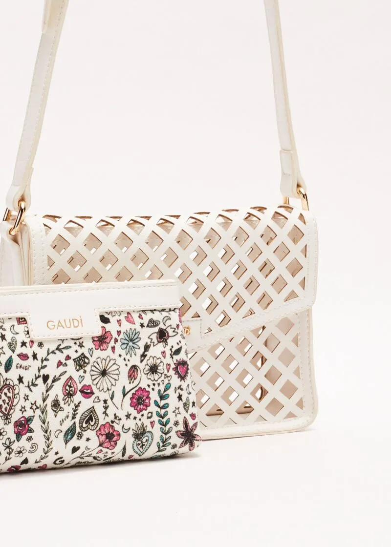 Borsa crossbody laserata