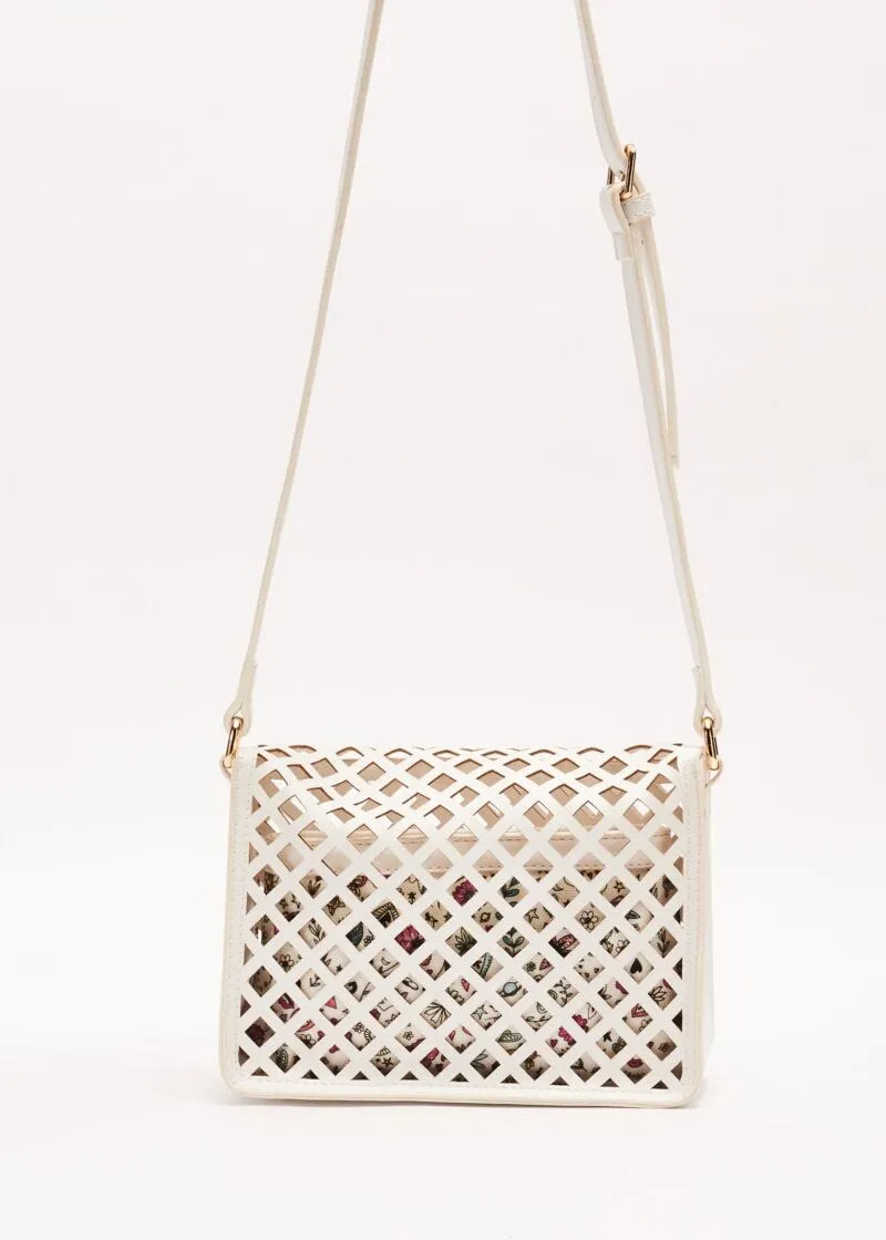 Borsa crossbody laserata