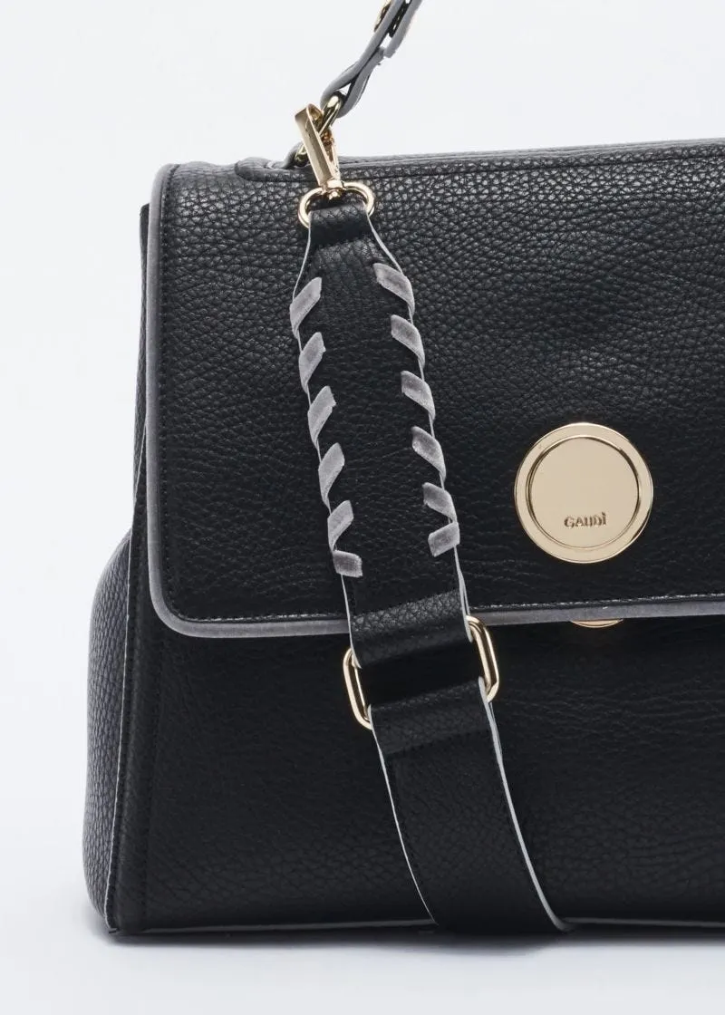 Borsa in ecopelle con decorazioni