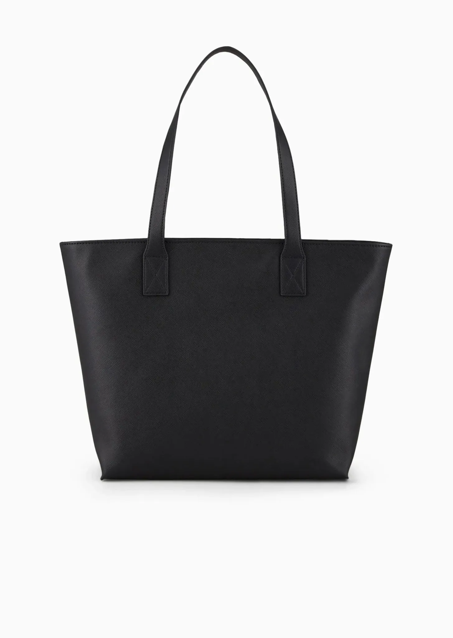 Borsa shopper a trapezio in materiale riciclato